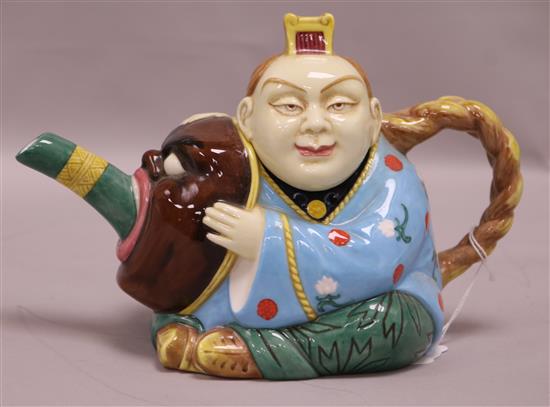 A Minton Archive Collection Chinaman teapot, with certificate